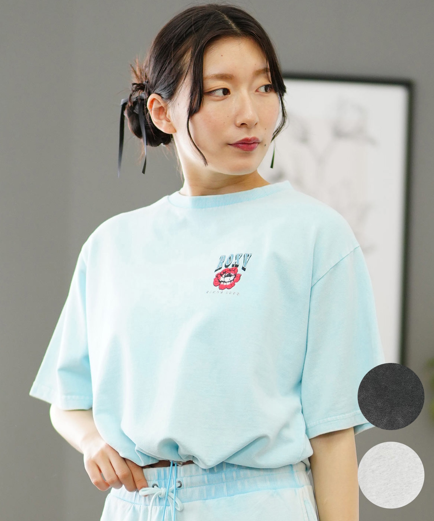 ROXY ロキシー レディース 半袖 Tシャツ セットアップ対応 ROXY ロキシー レディース 半袖 Tシャツ セットアップ対応