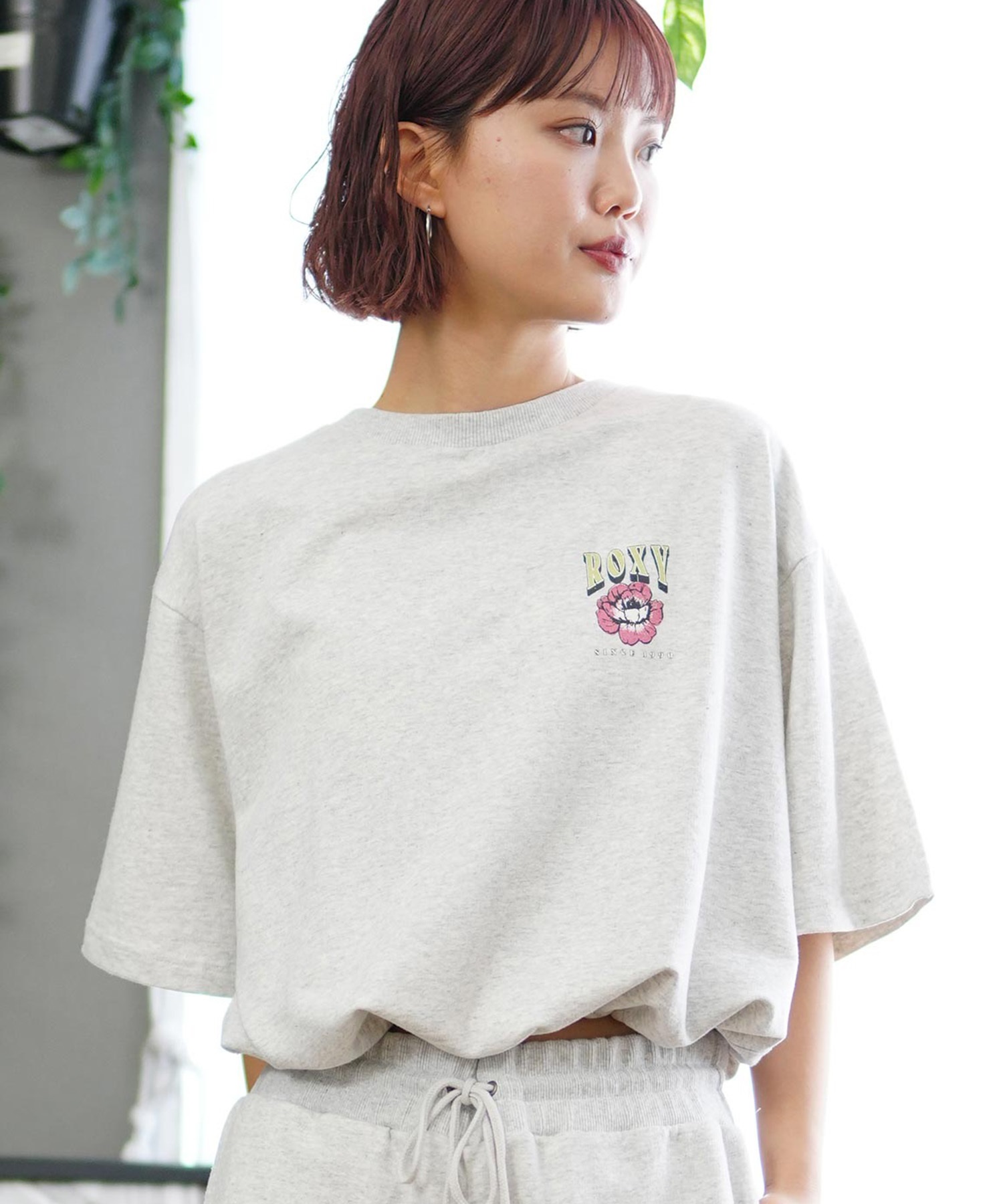 ROXY ロキシー レディース 半袖 Tシャツ セットアップ対応