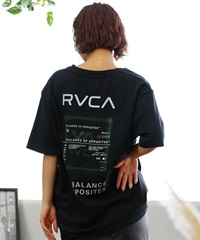 【クーポン対象】RVCA ルーカ レディース オーバーサイズTシャツ バックプリント BE04C-212