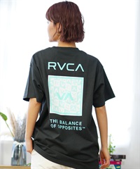 【クーポン対象】RVCA ルーカ バックプリントTシャツ レディース 半袖 Tシャツ オーバーサイズ BE04C-P21