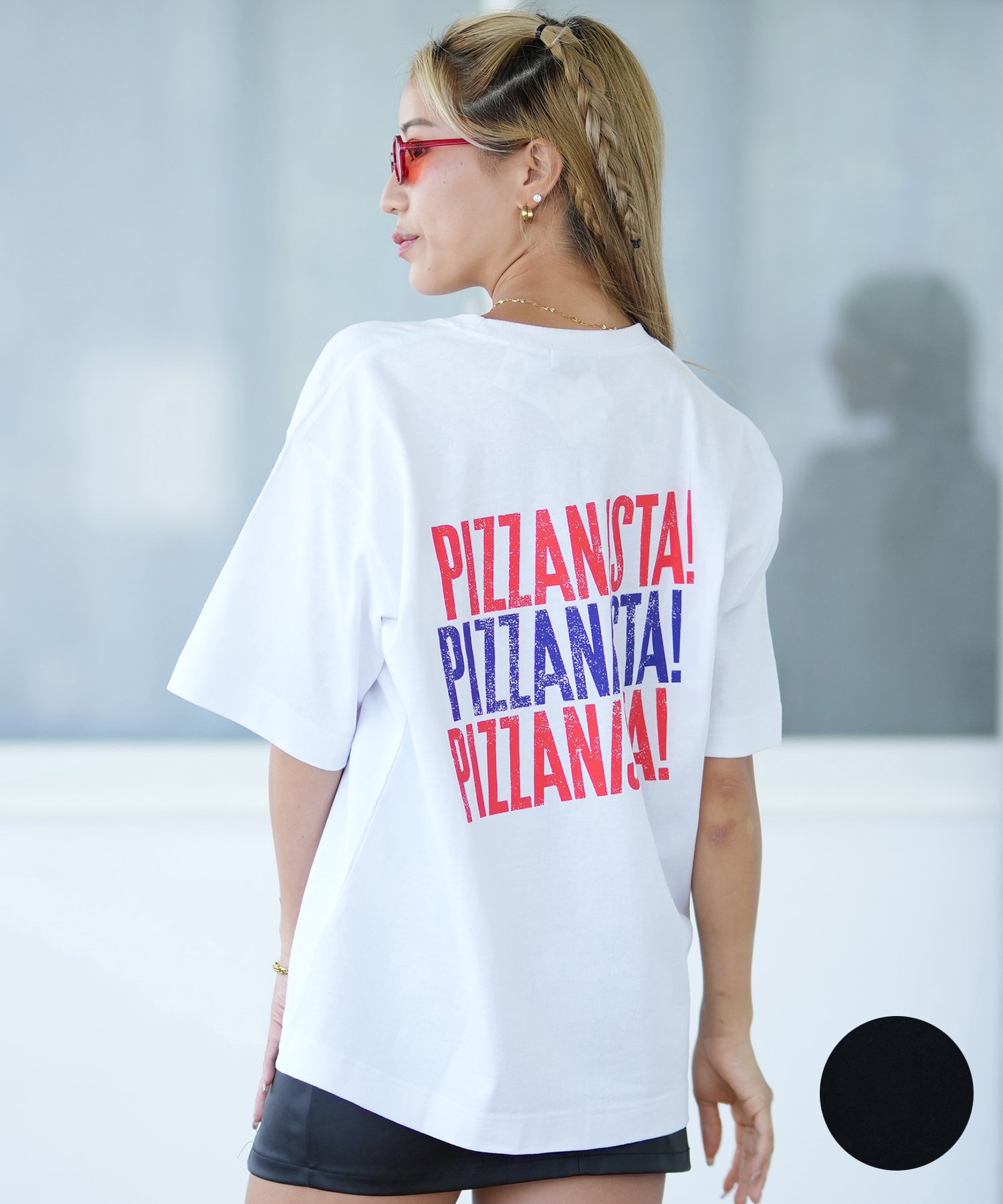 PIZZANISTA ピッザニスタ 半袖 Tシャツ レディース バック