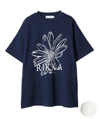 RIKKA FEMME リッカファム DESI RF24SS100 レディース 半袖Tシャツ(NAV-F)