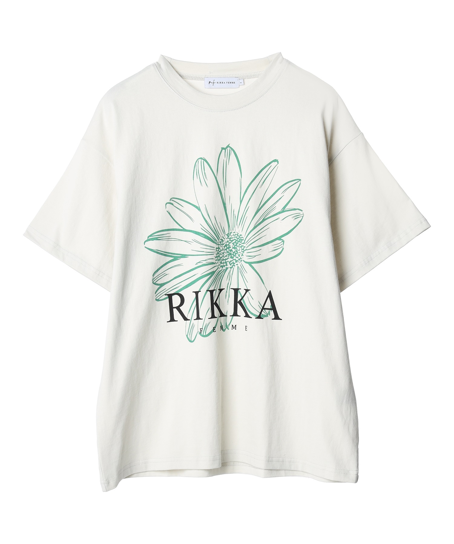 【マトメガイ対象】RIKKA FEMME リッカファム DESI RF24SS100 レディース 半袖Tシャツ(LBG-F)