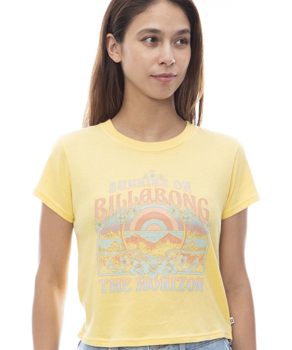 【クーポン対象】BILLABONG ビラボン BABY FIT GRAPHIC TEE BE013-216 レディース 半袖Tシャツ
