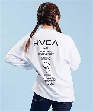 【マトメガイ対象】【ムラサキスポーツ別注】RVCA/ルーカ SOUVENIR LS TEE ロンＴ BD044-P05