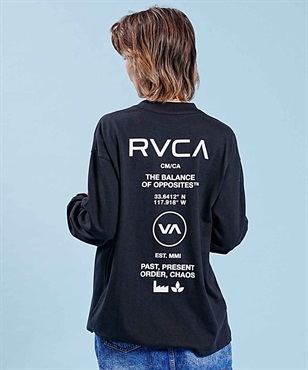 【マトメガイ対象】【ムラサキスポーツ別注】RVCA/ルーカ SOUVENIR LS TEE ロンＴ BD044-P05