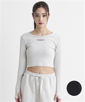 DC/ディーシー 23 WS CROPPED LS23 ウィメンズ クロップド ロングスリーブ Tシャツ LLT234328