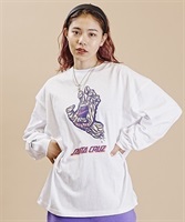 【ムラサキスポーツ限定】 SANTACRUZ/サンタクルーズ 長袖 Tシャツ ロンT オーバーサイズ ムラサキスポーツ限定 502233432(WHZEB-M)