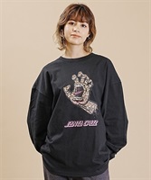 【ムラサキスポーツ限定】 SANTACRUZ/サンタクルーズ 長袖 Tシャツ ロンT オーバーサイズ ムラサキスポーツ限定 502233432(BKLEO-M)