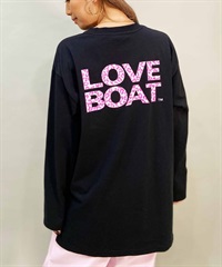 LOVE BOAT/ラブボート レディース ヒョウ柄 ロゴロンT LB-LST03