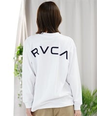 【クーポン対象】RVCA ルーカ レディース ロンT 長袖Tシャツ オーバーサイズ ロゴ BE043-053