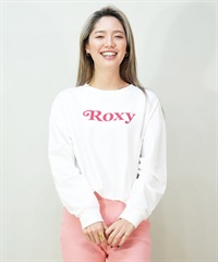 ROXY ロキシー レディース 長袖 Tシャツ ロンT クルーネック ショート丈 RLT241630T