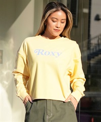 ROXY ロキシー レディース 長袖 Tシャツ ロンT クルーネック ショート丈 RLT241630T