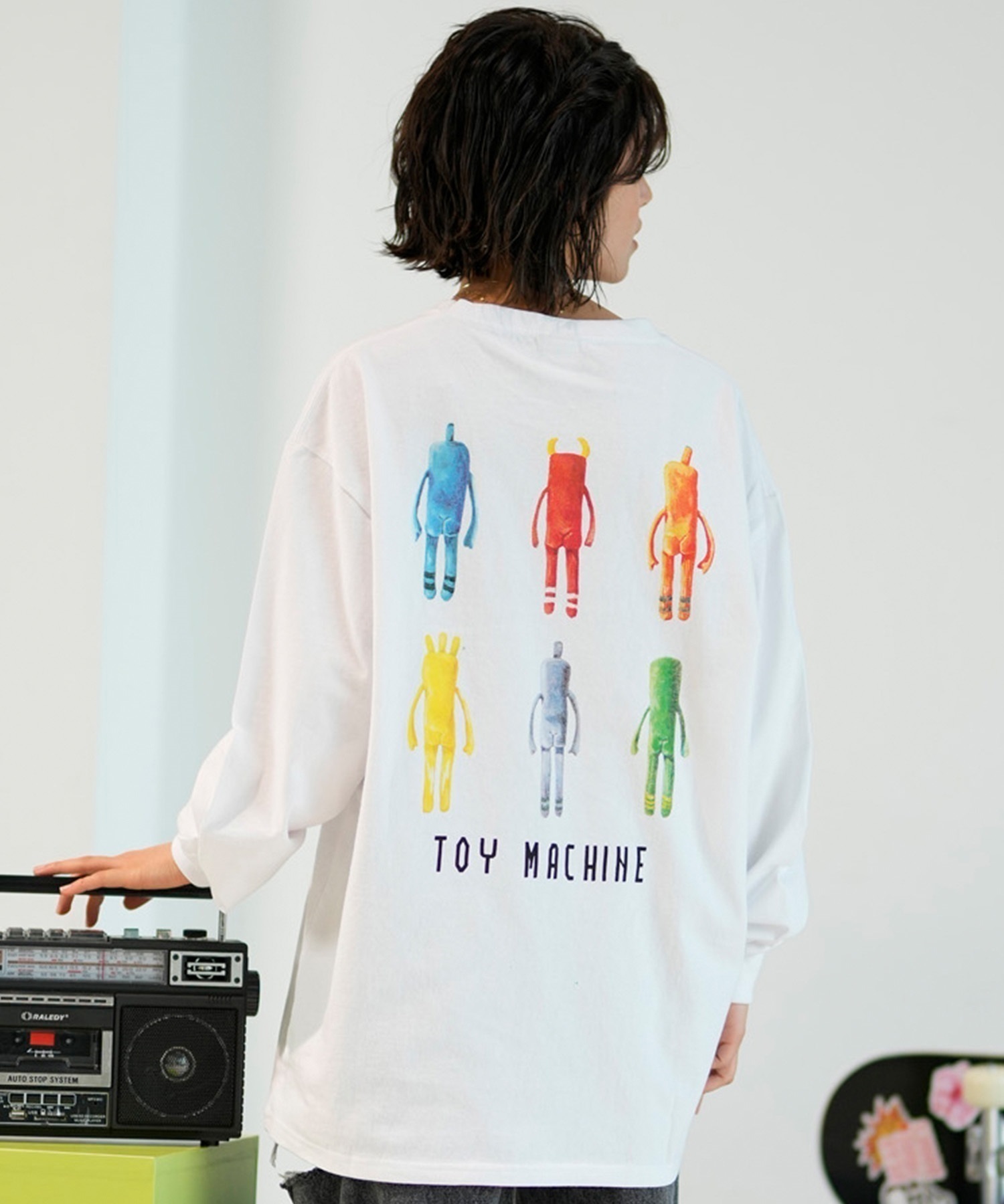Toy Machine ロングスリーブTシャツ ムラサキスポーツ限定】TOY MACHINE/トイマシーン 長袖 Tシャツ