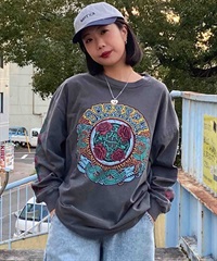 【マトメガイ対象】【ムラサキスポーツ限定】SANTACRUZ サンタクルーズ レディース ロンT 長袖Tシャツ リラックスシルエット 502241433