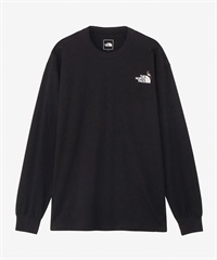 THE NORTH FACE ザ・ノース・フェイス レディース L/S Zoo Picker Tee ロングスリーブ長袖 Tシャツ ロンT ブラック NT32440 K(K-XS)