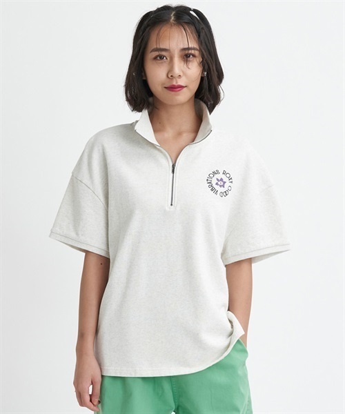 ROXY ロキシー GOOD VIBRATIONS HALF ZIP ハーフジップ トップ