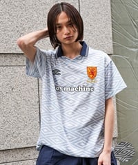 【ムラサキスポーツ限定】UMBRO アンブロ × TOY MACHINE トイマシーン コラボ メンズ ゲームシャツ ポロシャツ 80571300(01WH-M)