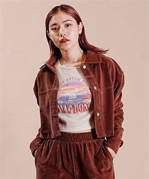 ROXY/ロキシー コーネル ショート丈シャツ セットアップ対応 RSH234012