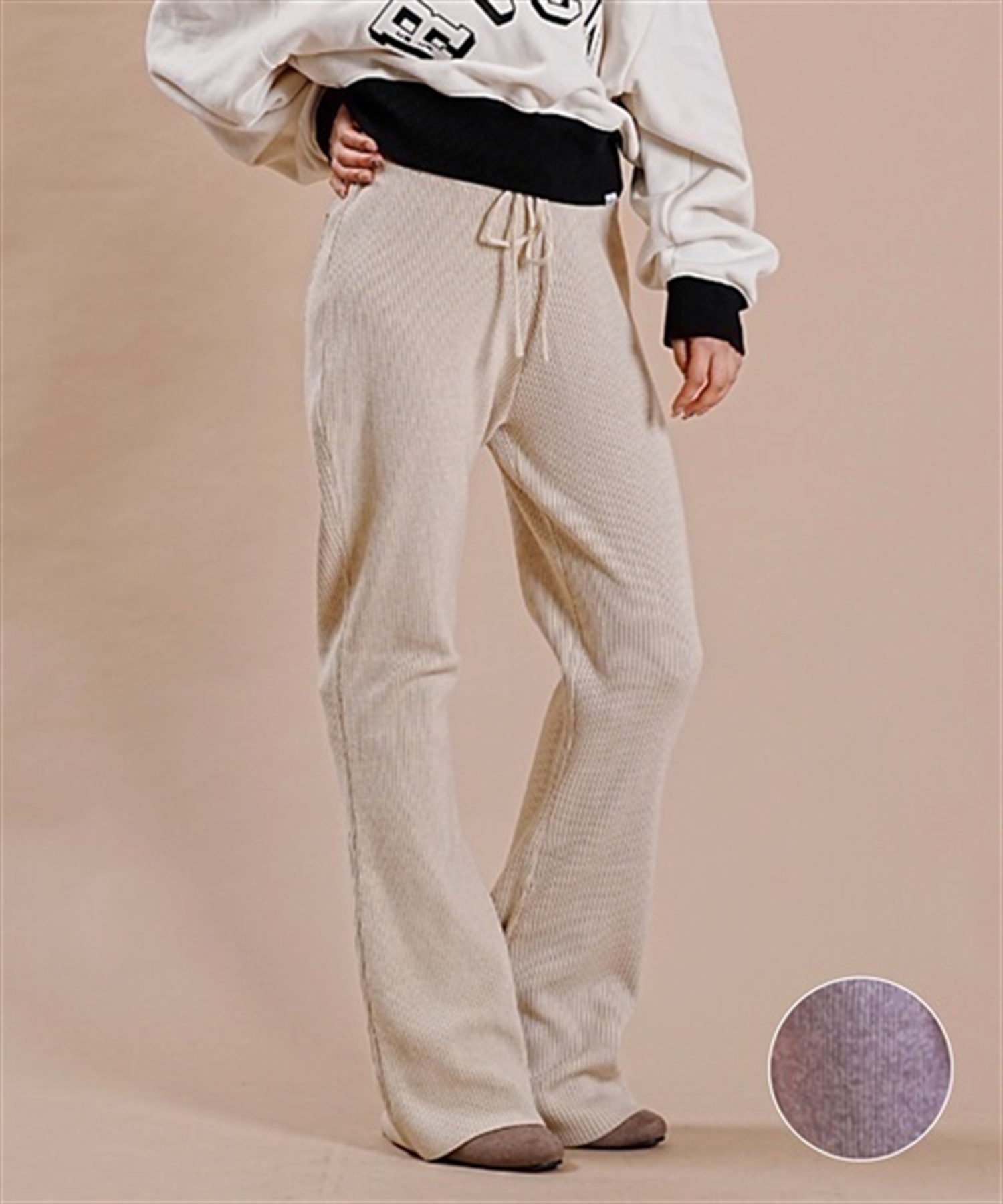 人気スポー新作 BILLABONG/ビラボン イージーフレア フレアパンツ リブニット パンツ