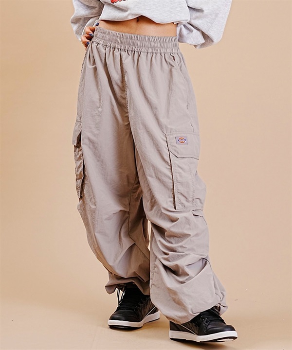 【マトメガイ対象】Dickies/ディッキーズ レディース イージーカーゴパンツ パラシュートパンツ ナイロンパンツ 80232800 ムラサキスポーツ別注