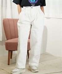 RVCA ルーカ RECESSION DOUBLE KNEE PANTS レディース ダブルニー ペインターパンツ ロングパンツ BE043-710(WHT-M)