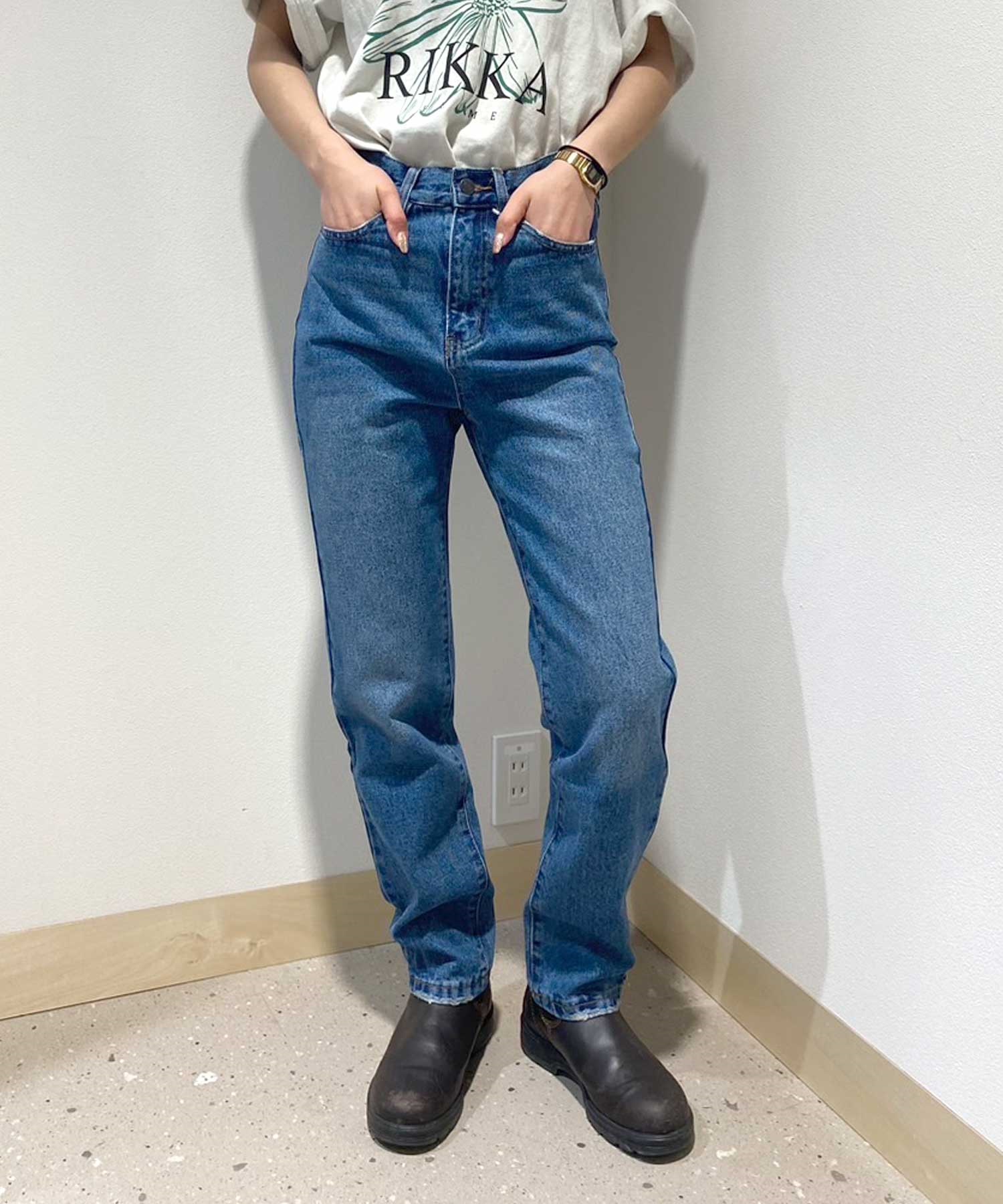 RIKKA FEMME リッカファム レディース ロングパンツ ストレート