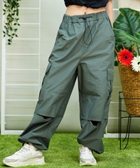 ROXY ロキシー レディース カーゴパンツ ロングパンツ ルーズシルエット ワンポイント RPT242612T(KHA-M)