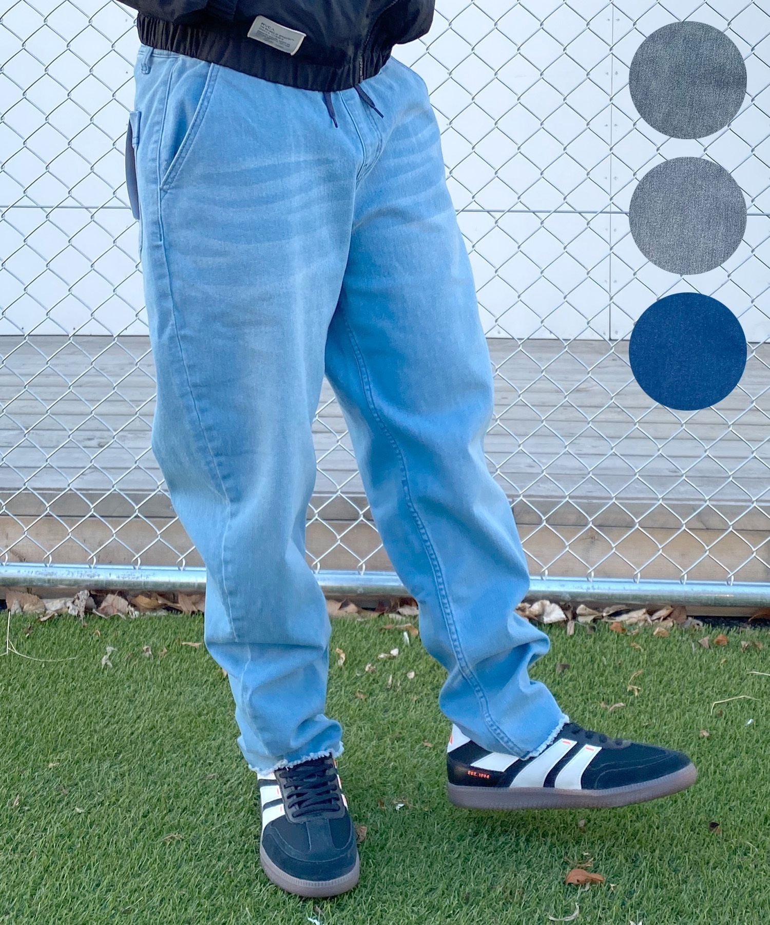 ANTIBAL アンティバル レディース ロングパンツ デニム ワイド