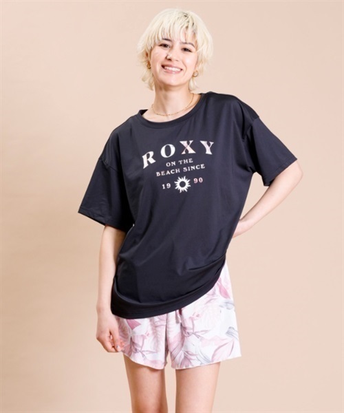 【クーポン対象】ROXY ロキシー RSW231007 レディース 水着 ビキニ ラッシュガード付き3点セット 体型カバー 水陸両用 ユーティリティ KX1 D28(BKWT-S)