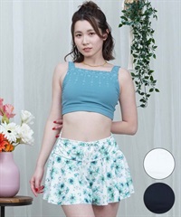 LAETITIA レリッタ 水着 レディース タンキニ 花柄 3点セット 441301