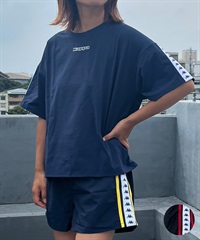 KAPPA カッパ 水着 レディース 3点セット 半袖ラッシュガード Tシャツ