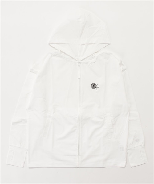 OP オーピー UVケアラッシュガード ジップアップ 523458(WHT-M)
