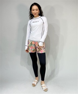 ROXY ロキシー RLY225055 レディース ラッシュガード 長袖 UVケア フィットタイプ サーフィン KX1 D28