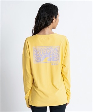 ROXY ロキシー RLY231032 レディース ラッシュガード 長袖 UVケア ルーズ ラッシュTシャツ 水陸両用 ユーティリティ KX1 D28