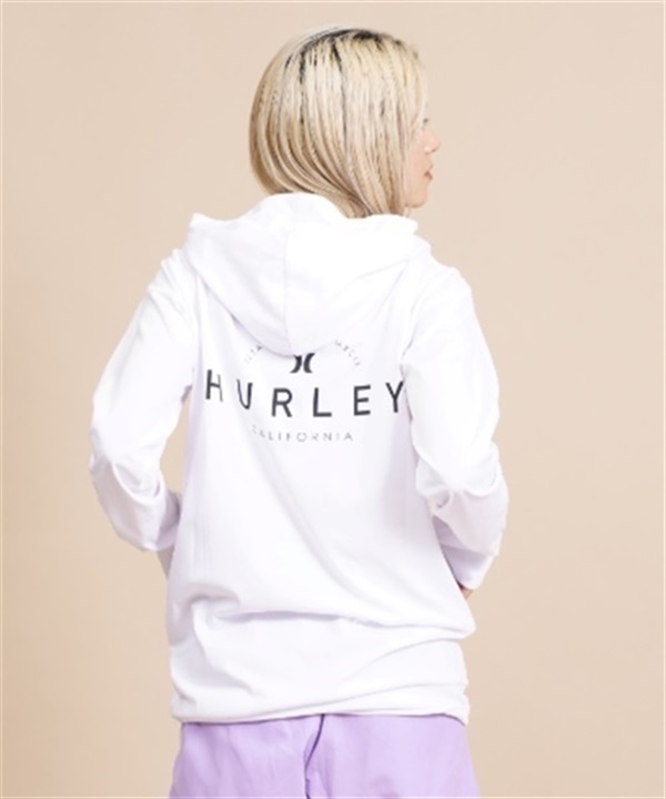 Hurley ハーレー WRG2320028 レディース ラッシュガード 長袖 ジップアップ パーカー UVカット 水陸両用 ユーティリティ KX2 E11