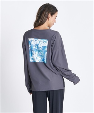 ROXY ロキシー RLY232009 レディース ラッシュガード 長袖 UVカット ラッシュTシャツ 水陸両用 ユーティリティ KX2 E11