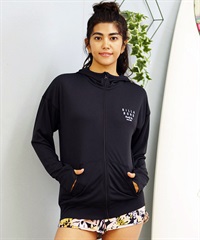 BILLABONG ビラボン ラッシュガード ジップパーカー ラッシュパーカー バックロゴ UVケア 吸水速乾 レディース BE013-862