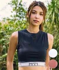ROXY ロキシー レディース タンクトップ ショート丈 カップ付き