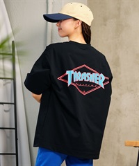 THRASHER スラッシャー レディース ラッシュガード 半袖 Tシャツ