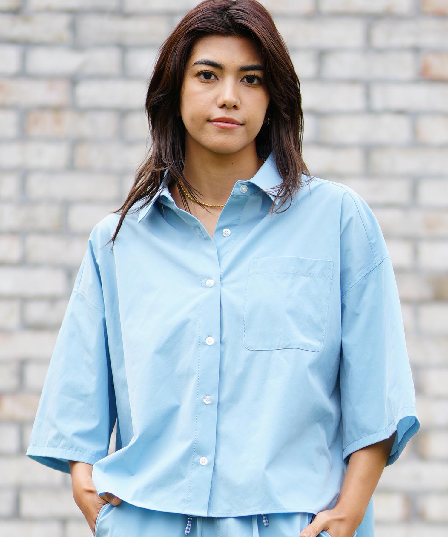 tシャツ UNGRID/アングリッド 水陸両用/UVケア/半袖ラッシュガード 250301 レディース Ungrid アングリッド レディース ラッシュガード カッティング T