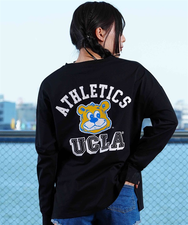 ANTIBAL アンティバル × UCLA レディース ラッシュガード Tシャツ 長袖 ロンT 水陸両用 ユーティリティ 243AN2LT026 ムラサキスポーツ限定