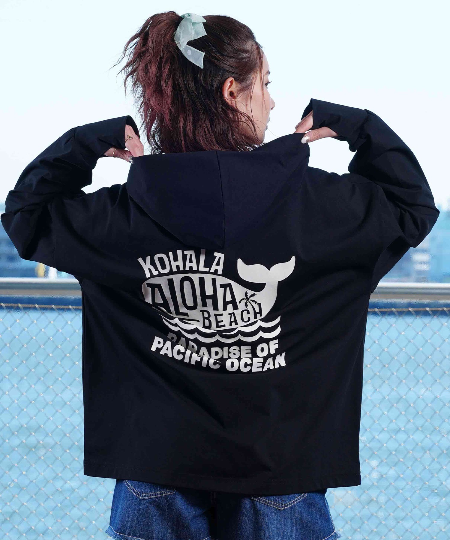 XSFRZ20J2 UVカット・水陸両用 サマーブリーズ 配色 ラッシュ