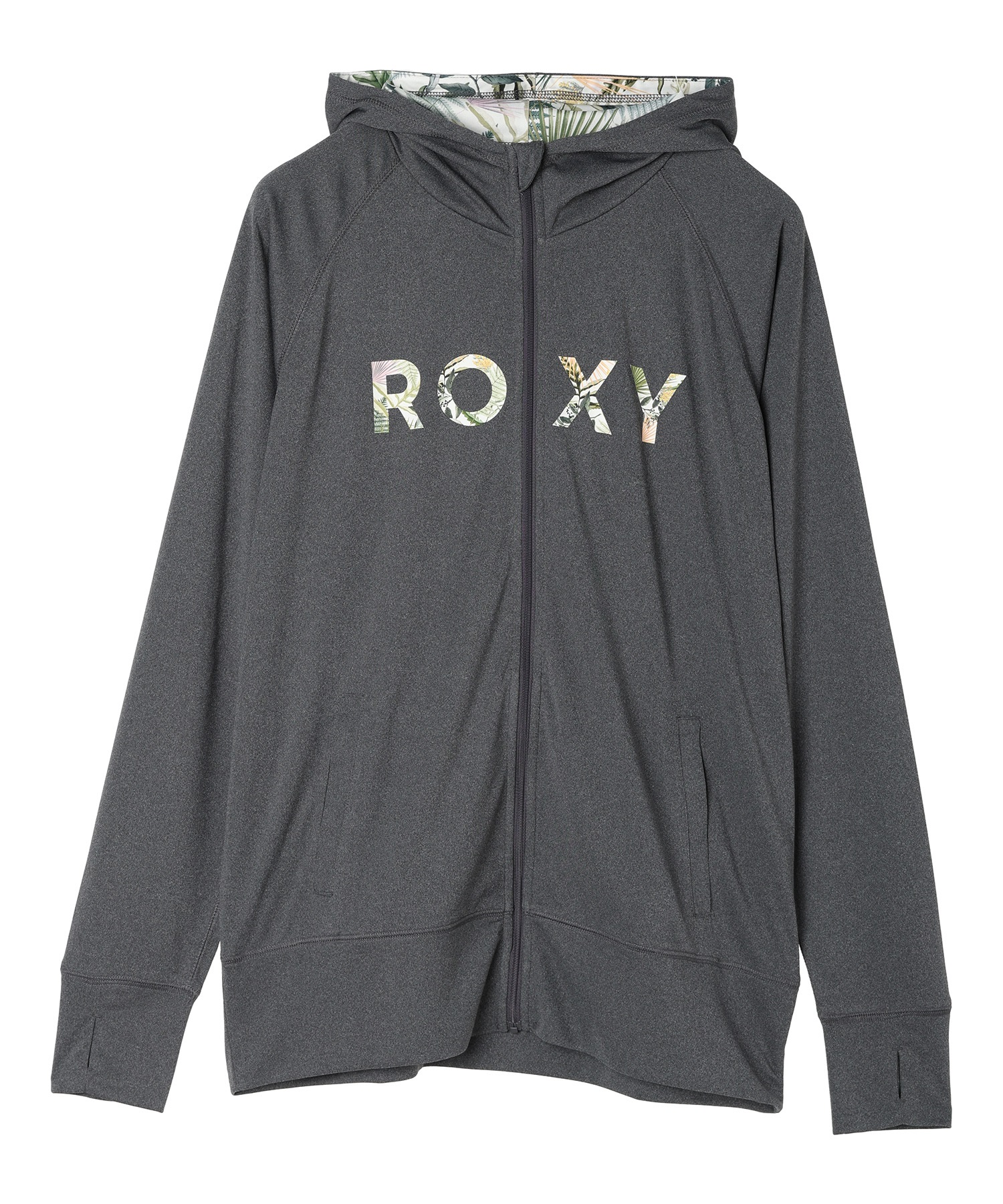 【マトメガイ対象】ROXY ロキシー ZIP  RLY241027 レディース水着 ラッシュガード(CHA-S)