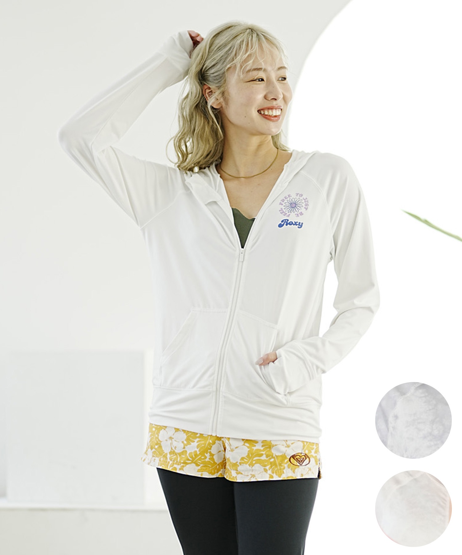 ROXY ロキシー ZIPRLY241029 RLY241029 レディース水着 ラッシュ