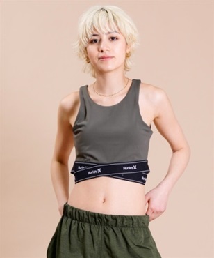 Hurley ハーレー WSB2320031 レディース フィットネスブラトップ タンクトップ UVケア 水陸両用 ユーティリティ ヨガ ジム KX1 D23