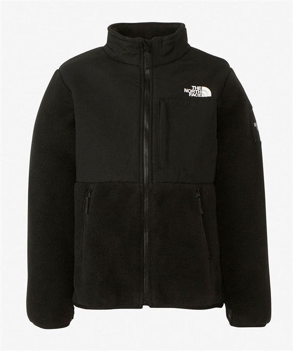 【マトメガイ対象】THE NORTH FACE/ザ・ノース・フェイス Denali Jacket デナリジャケット キッズ フリース ブラック 防寒 親子コーデ NAJ72356 K