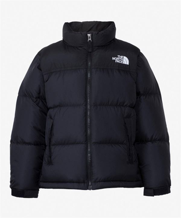 【マトメガイ対象】THE NORTH FACE/ザ・ノース・フェイス Nuptse Jacket ヌプシジャケット キッズ ダウン 防寒 撥水 ブラック NDJ92365 K