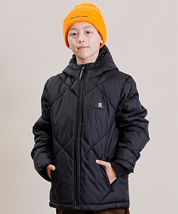 DC/ディーシー PASSAGE PUFFER BOY キッズ ジャケット 撥水 断熱 YJK234501