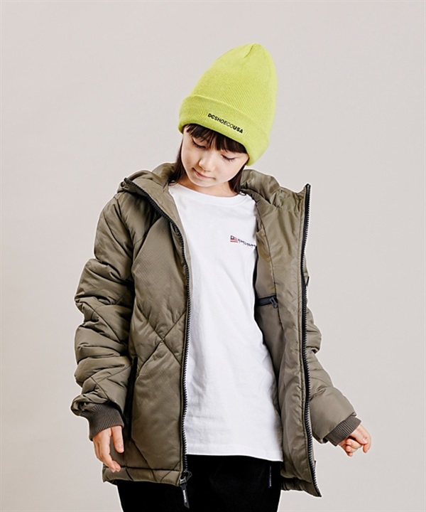 DC/ディーシー PASSAGE PUFFER BOY キッズ ジャケット 撥水 断熱 YJK234501